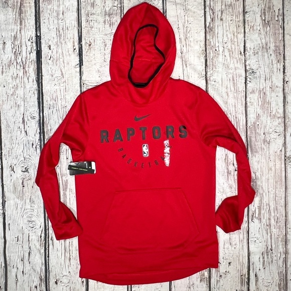 Toronto Raptors NBA Basketball Nike Hoodie Pullover Jumper Sweatshirt - Picture 1 of 7